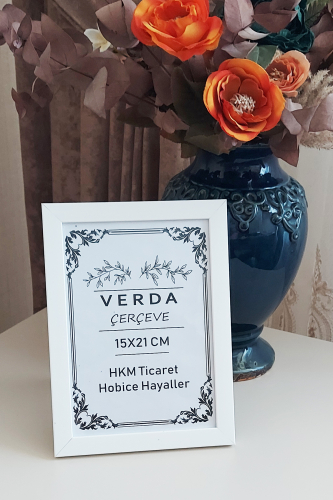15x21 cm Fotoğraf Çerçevesi! Ahşap Ayaklı Pvc Camlı Dekoratif Masaüstü Çerçeve! Gold (Kopya) - 2