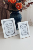 2 Li Çerçeve 10x15 cm ve 13x18 Cm Fotoğraf Çerçevesi! Ahşap Ayaklı Pvc Camlı Dekoratif Çerçeve! Beyaz - Thumbnail (3)