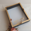 30x40 Cm Derin Siyah-gold Özel Gün Çiçekleri Için Anı Çerçevesi! Gül Çerçeve Kutusu! Derin İsimli Çerçeve - Thumbnail (2)