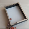 30x40 Cm Derin Siyah-Gümüş Özel Gün Çiçekleri Için Anı Çerçevesi! Derin Çerçeve - Thumbnail (2)
