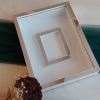 30x40 Cm Gümüş-Beyaz Gül Anı Çerçevesi! isimsiz Fotoğraf Çerçevesi! Gül Anı Çerçevesi Ledsiz!! - Thumbnail (3)