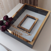 30x40 Cm Siyah-Gold Gül Anı Çerçevesi! isimli Fotoğraf Çerçevesi! Gül Anı Çerçevesi Ledsiz! - Thumbnail (1)