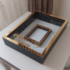 30x40 Cm Siyah-Gold Gül Anı Çerçevesi! isimli Fotoğraf Çerçevesi! Gül Anı Çerçevesi Ledsiz! - Thumbnail (4)
