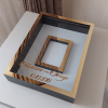 30x40 Cm Siyah-Gold Gül Anı Çerçevesi! isimli Fotoğraf Çerçevesi! Gül Anı Çerçevesi Ledsiz! - Thumbnail (5)