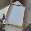 30x40 Cm Yeni Trend Gold Pleksi Kaplı Çerçeve! Gül Kutusu - Thumbnail (1)